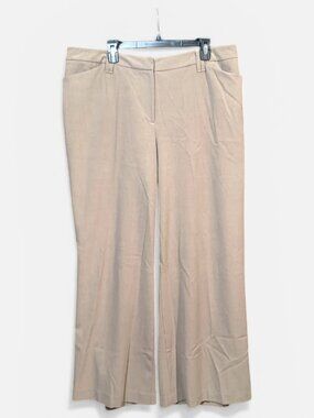 Women’s Plus Size Pants |   Lane Bryant | Size 18 | tan dress pants